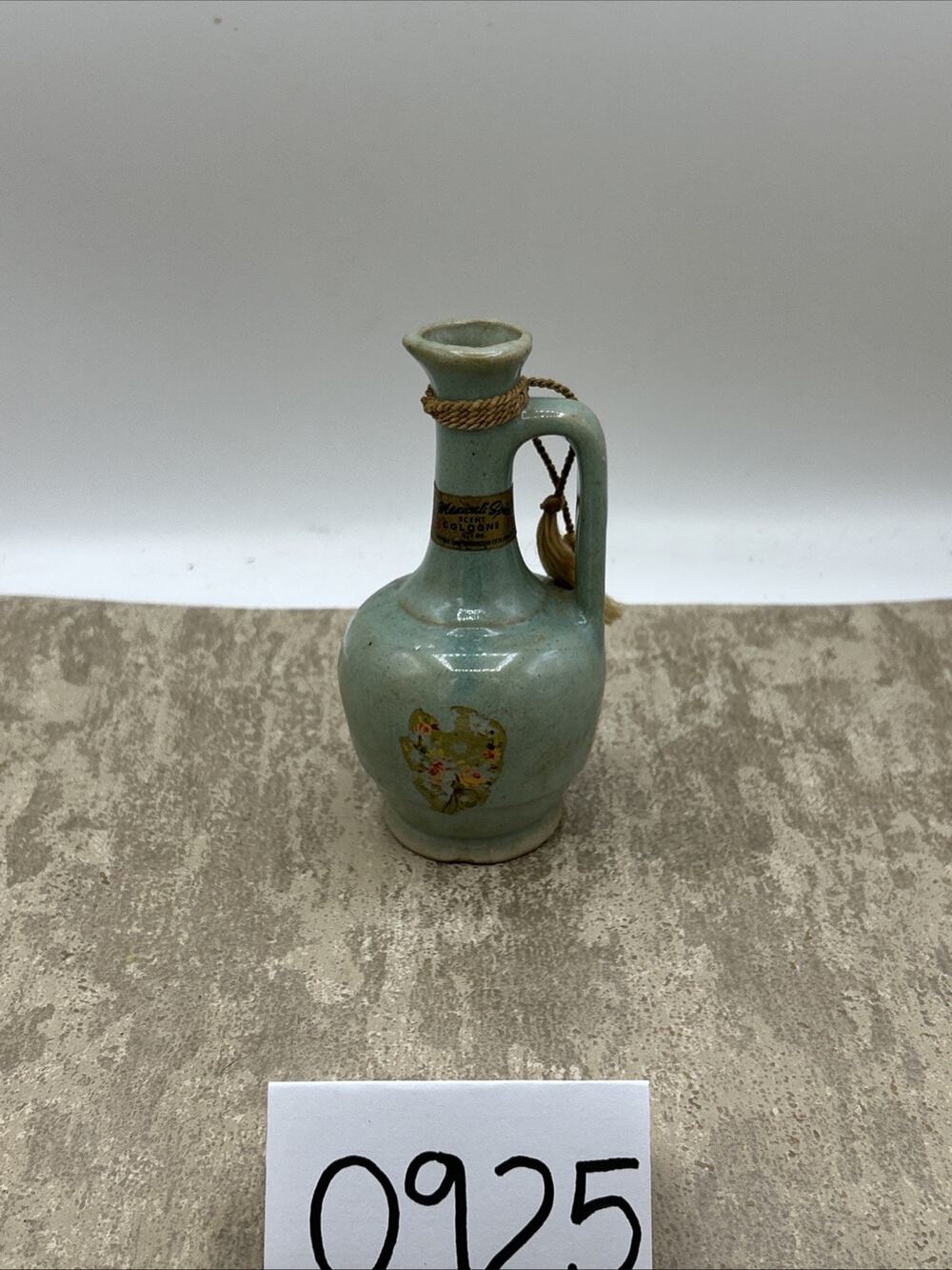 Vintage Pickwick Cosmetics Mexicali Spice Scent Cologne Bottle Jug (empty) Blue